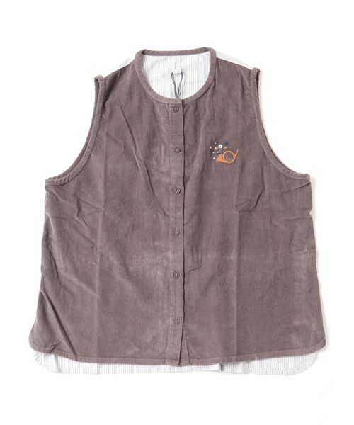 EMAGO ラッパ刺繍ベスト（ベスト）｜Emago（イマゴ）