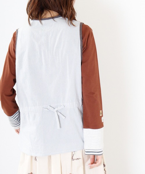 EMAGO ラッパ刺繍ベスト（ベスト）｜Emago（イマゴ）