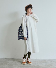 NARU FACTORY | 8オンスムラデニムブリトンワンピース(ワンピース)