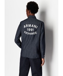 ARMANI EXCHANGE | 【A|X アルマーニ エクスチェンジ】バックロゴ　デニムシャツ(シャツ/ブラウス)