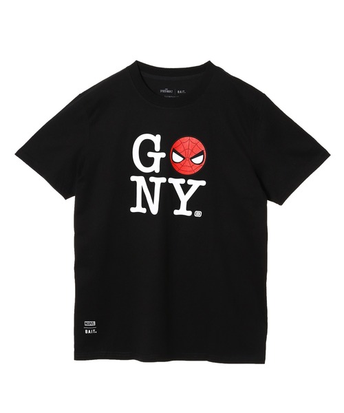 【美品】【希少品】⭐︎スパイダーマン 2 スタッフ ナイロン ジャケット 大きめ BAIT（ベイト）の「BAIT × スパイダーマン2 GO NY TEE 237-SDM