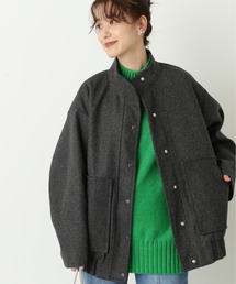 N.(N. Natural Beauty Basic) | 【S Size Line】◆ジャージーメルトンスタジアムジャンパー(ブルゾン)