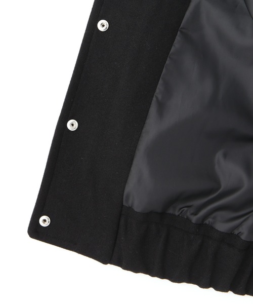 N.(N. Natural Beauty Basic)(エヌエヌナチュラルビューティーベーシック)の「【S Size Line】◆ジャージーメルトンスタジアムジャンパー(ブルゾン・レディース・杢グレー/ブラック・MEDIUM/SMALL)」の22枚目の写真