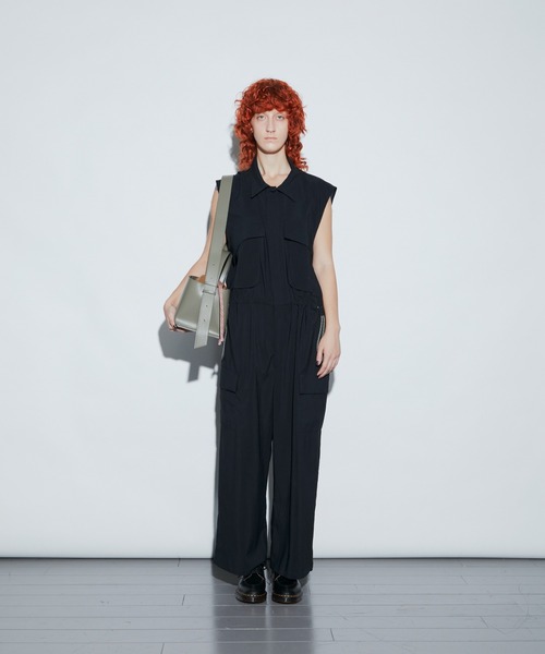 【セール】F/CE. HARD TWIST JUMPSUIT / エフシーイー ハード ツイスト ジャンプスーツ（パンツドレス）｜F/CE. （エフシーイー）