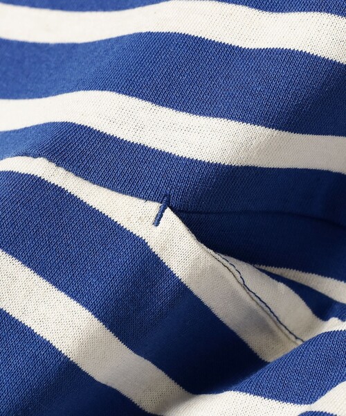 sage de cret(サージュデクレ)の「sage de cret / Border Boat Neck Pullover Shirt(Tシャツ/カットソー・メンズ・ブルー・SMALL/MEDIUM/LARGE)」の6枚目の写真