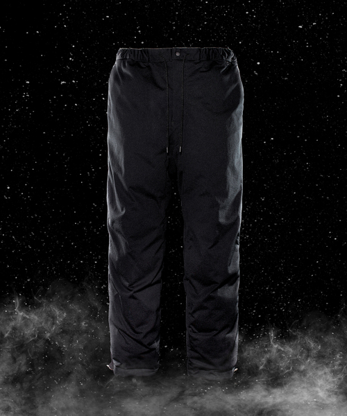 ALLIED FEATHER+DOWN(アライドフェザーダウン)の「【ALLIED FEATHER&DOWN / アライド フェザー&ダウン】 Lounge Down Pants(その他パンツ・メンズ・ブラック・SMALL/MEDIUM/LARGE)」の3枚目の写真