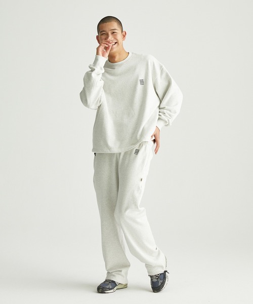 ocosic(オコジック)の「【ocosic】ドローコードポケットロゴスウェット(セットアップ対応)(スウェット・メンズ・ネイビー/グレー/グリーン・L/M)」の9枚目の写真