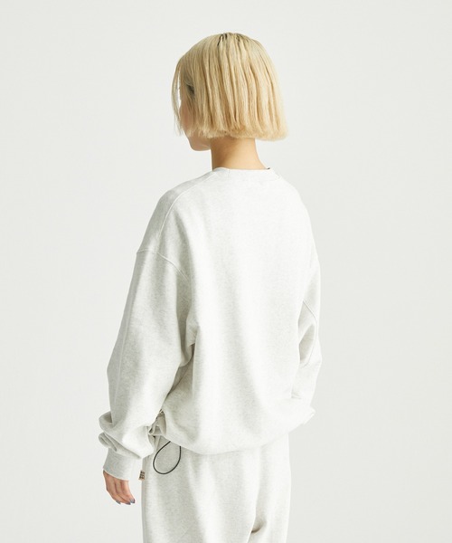ocosic(オコジック)の「【ocosic】ドローコードポケットロゴスウェット(セットアップ対応)(スウェット・メンズ・ネイビー/グレー/グリーン・L/M)」の14枚目の写真