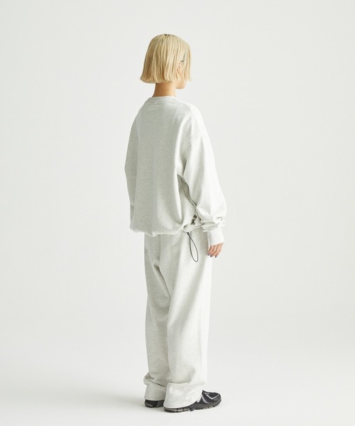 ocosic(オコジック)の「【ocosic】ドローコードポケットロゴスウェット(セットアップ対応)(スウェット・メンズ・ネイビー/グレー/グリーン・L/M)」の20枚目の写真