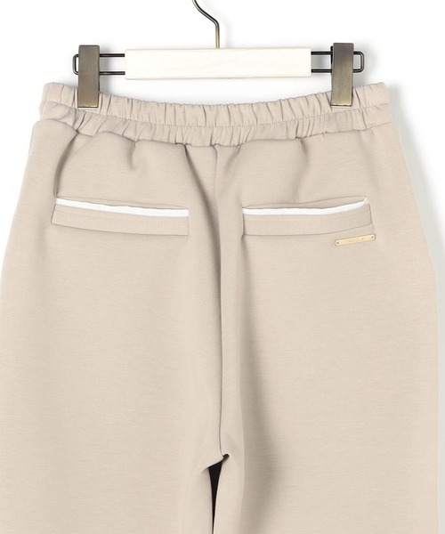 NICOLE white（ニコルホワイト）の「テーパードパンツ／ダンボールポンチ（その他パンツ・レディース・ベージュ/オフホワイト/ブラック・FREE）」の7枚目の写真