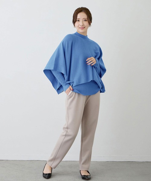 NICOLE white（ニコルホワイト）の「テーパードパンツ／ダンボールポンチ（その他パンツ・レディース・ベージュ/オフホワイト/ブラック・FREE）」の16枚目の写真