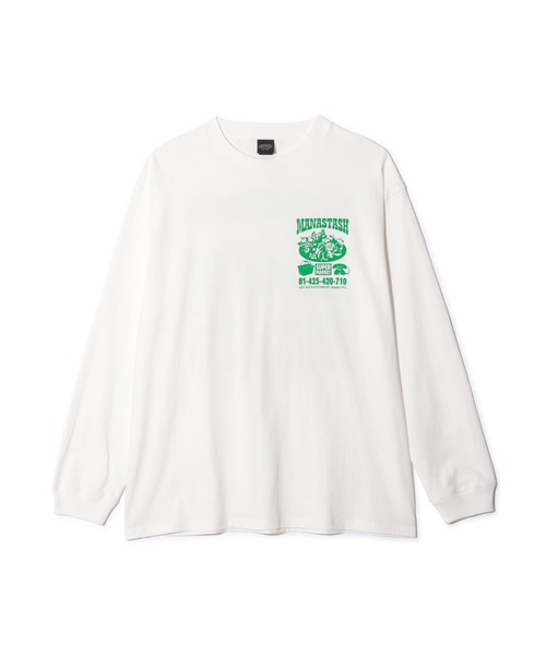 MANASTASH(マナスタッシュ)の「MANASTASH/マナスタッシュ/CiTee L/S SUPERMARKET/シティーロングスリーブ スーパーマーケット(Tシャツ/カットソー・メンズ・ホワイト/ブラック/ピンク・L/XL/M/S)」の17枚目の写真