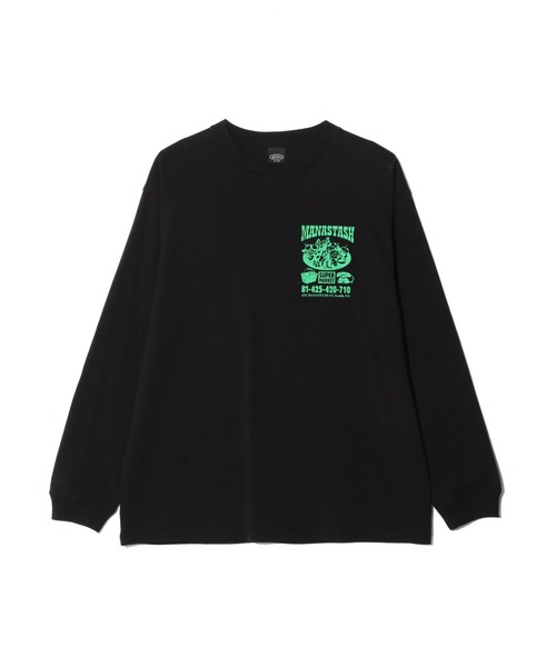 MANASTASH(マナスタッシュ)の「MANASTASH/マナスタッシュ/CiTee L/S SUPERMARKET/シティーロングスリーブ スーパーマーケット(Tシャツ/カットソー・メンズ・ホワイト/ブラック/ピンク・L/XL/M/S)」の7枚目の写真