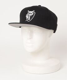 LOW JACK DESIGN | シガレットローンウルフロゴ刺繍ベースボールキャップ(キャップ)