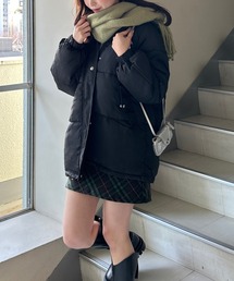 Silly（シリー）の「【冬コーデに取り入れたい♪】シンプルマフラー（マフラー）」