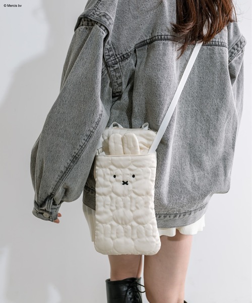 Miffy（ ミッフィー）の「ミッフィーマルチショルダーバッグ　1041180020（ショルダーバッグ・レディース・ブラック/オフホワイト・FREE）」の5枚目の写真