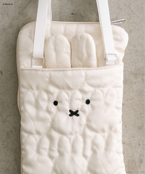 Miffy（ ミッフィー）の「ミッフィーマルチショルダーバッグ　1041180020（ショルダーバッグ・レディース・ブラック/オフホワイト・FREE）」の9枚目の写真