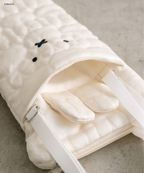 Miffy（ ミッフィー）の「ミッフィーマルチショルダーバッグ　1041180020（ショルダーバッグ・レディース・ブラック/オフホワイト・FREE）」の11枚目の写真