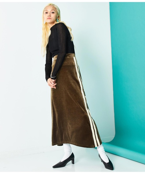 Settimissimo（セッティミッシモ）の「シアーリブ ボトルネック プルオーバー 長袖（Tシャツ/カットソー・レディース・グレー/ミント/ブラック・FREE）」の11枚目の写真