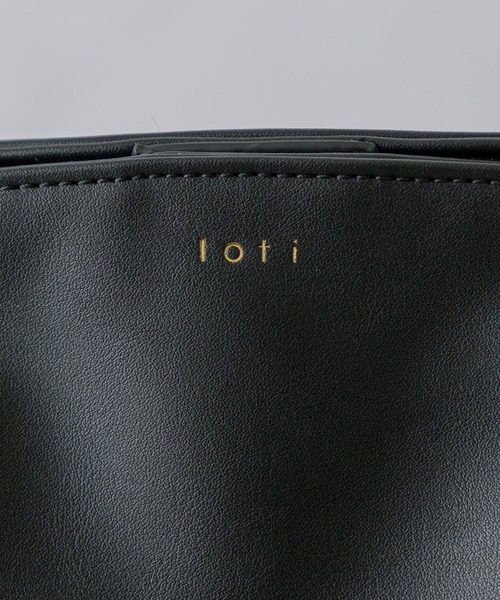 loti（ロティ）の「【EC限定】loti 2WAYハンドルトート（トートバッグ・レディース・ブラック/ベージュ/ネイビー・ONE SIZE）」の10枚目の写真