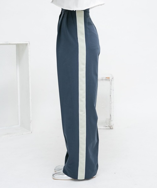 90s FILTER ファイヤーパターン サイドライン スラックス 90s FILTER ファイヤーパターン サイドライン スラックス