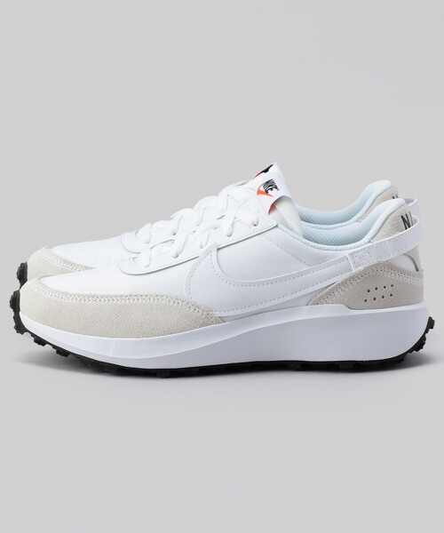 NIKE(ナイキ)の「NIKE/ナイキ 限定展開 ナイキ ウィメンズ ワッフル デビュー(スニーカー・レディース・ブラック/ホワイト/ベージュ・23.5cm/24.0cm/24.5cm)」の5枚目の写真