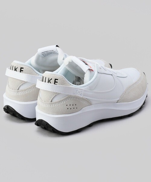 NIKE(ナイキ)の「NIKE/ナイキ 限定展開 ナイキ ウィメンズ ワッフル デビュー(スニーカー・レディース・ブラック/ホワイト/ベージュ・23.5cm/24.0cm/24.5cm)」の7枚目の写真