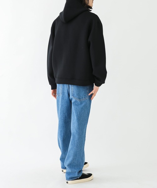 URBAN RESEARCH Sonny Label（アーバンリサーチサニーレーベル）の「ダンボールプルオーバーパーカー（パーカー・メンズ・ホワイト/ライトカーキ/ブラック/グレー系その他・MEDIUM/LARGE/X-LARGE）」の6枚目の写真