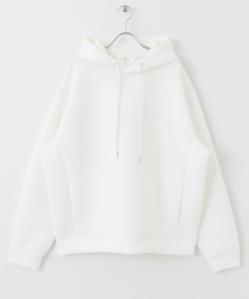 URBAN RESEARCH Sonny Label（アーバンリサーチサニーレーベル）の「ダンボールプルオーバーパーカー（パーカー・メンズ・ホワイト/ライトカーキ/ブラック/グレー系その他・MEDIUM/LARGE/X-LARGE）」の19枚目の写真