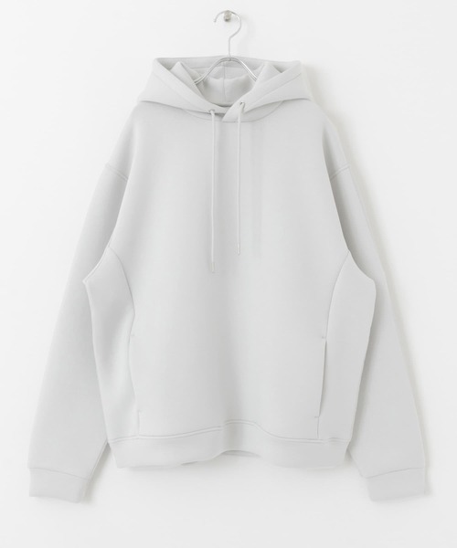 URBAN RESEARCH Sonny Label（アーバンリサーチサニーレーベル）の「ダンボールプルオーバーパーカー（パーカー・メンズ・ホワイト/ライトカーキ/ブラック/グレー系その他・MEDIUM/LARGE/X-LARGE）」の15枚目の写真