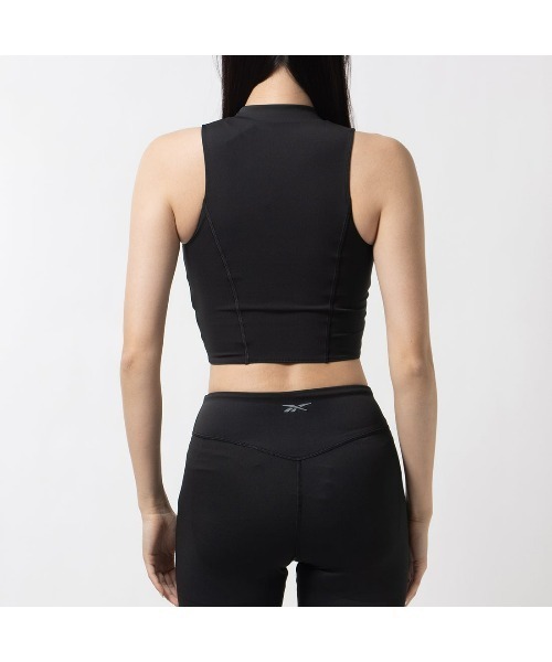 Reebok（リーボック）の「アクティブ ドリームブレンド クロップトップ / ACTIV COLL DREAMBLEND CROP（タンクトップ・レディース・ブラック・LARGE/MEDIUM/SMALL/XX-LARGE/X-LARGE/X-SMALL）」の5枚目の写真