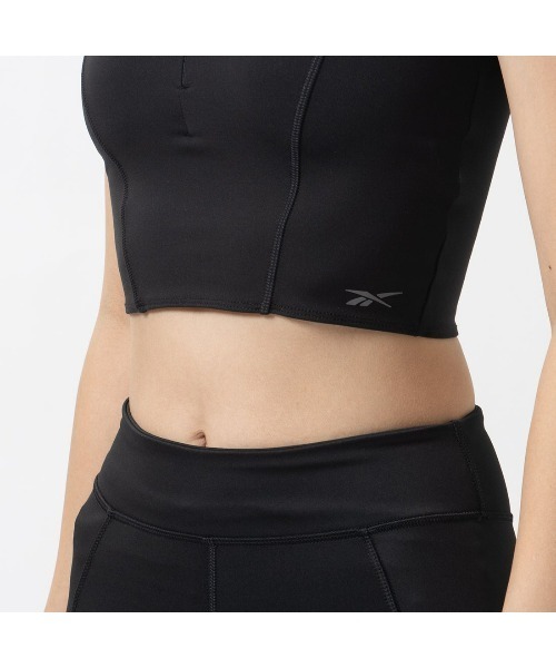 Reebok（リーボック）の「アクティブ ドリームブレンド クロップトップ / ACTIV COLL DREAMBLEND CROP（タンクトップ・レディース・ブラック・LARGE/MEDIUM/SMALL/XX-LARGE/X-LARGE/X-SMALL）」の8枚目の写真
