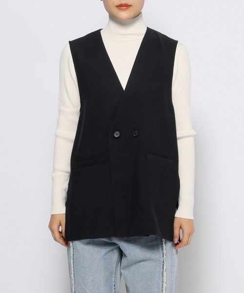 新品未使用タグ付き‼️ローリーズファーム　完売品 サイドスリットベスト LOWRYS FARM - サイドスリットベストの通販 by ほのか's shop