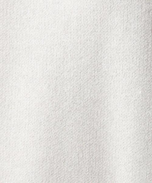 OPAQUE.CLIP（オペークドットクリップ）の「◆シアーフリルネックラメニット【洗濯機洗い可】（ニット/セーター・レディース・ブラック系5/ライトグレー系5/ピンク系1・38/40）」の6枚目の写真