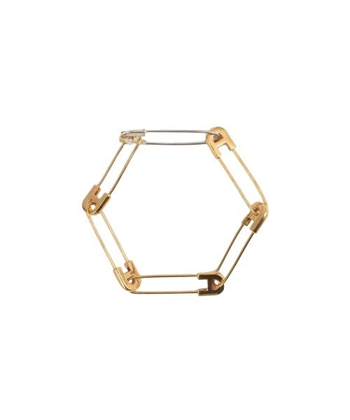 AMBUSH(アンブッシュ)の「SMALL SAFETY PIN BRACELET(ブレスレット・レディース・シルバー/ゴールド・2)」の5枚目の写真