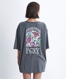 LIKE A HIPPIE/ロキシーバックプリント半袖Tシャツ