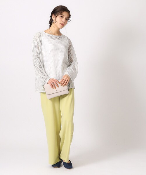 Cutie Blonde(キューティーブロンド)の「◆【2点セット】ラメメッシュニット+タンクトップ(その他トップス・レディース・ホワイト系/ブラック/ライトブルー・02/03/04)」の6枚目の写真