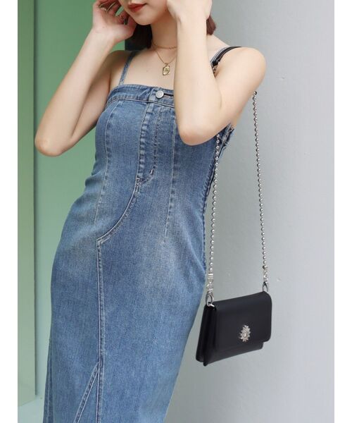 EVRIS（エヴリス）の「マルチウェイウォレットショルダーBAG（ショルダーバッグ・レディース・シルバー/ブラック/グリーン・FREE）」の14枚目の写真