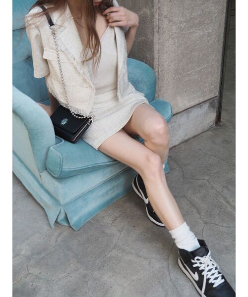 EVRIS（エヴリス）の「マルチウェイウォレットショルダーBAG（ショルダーバッグ・レディース・シルバー/ブラック/グリーン・FREE）」の19枚目の写真