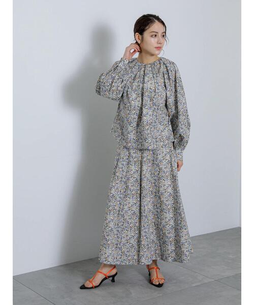 Te chichi（テチチ）の「【Atelier Bloom】フラワープリントブラウス（セットアップ可)（シャツ/ブラウス・レディース・ブラック・F）」の9枚目の写真