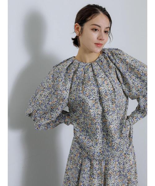 Te chichi（テチチ）の「【Atelier Bloom】フラワープリントブラウス（セットアップ可)（シャツ/ブラウス・レディース・ブラック・F）」の12枚目の写真