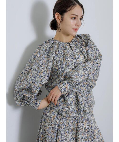 Te chichi（テチチ）の「【Atelier Bloom】フラワープリントブラウス（セットアップ可)（シャツ/ブラウス・レディース・ブラック・F）」の13枚目の写真