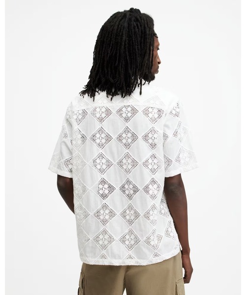 ALLSAINTS(オールセインツ)の「VISTA BRODERIE FLORAL RELAXED FIT SHIRT | VISTA BRODERIE フローラル リラックス フィット シャツ(シャツ/ブラウス・メンズ・ホワイト系その他・XS/S/M/L)」の10枚目の写真