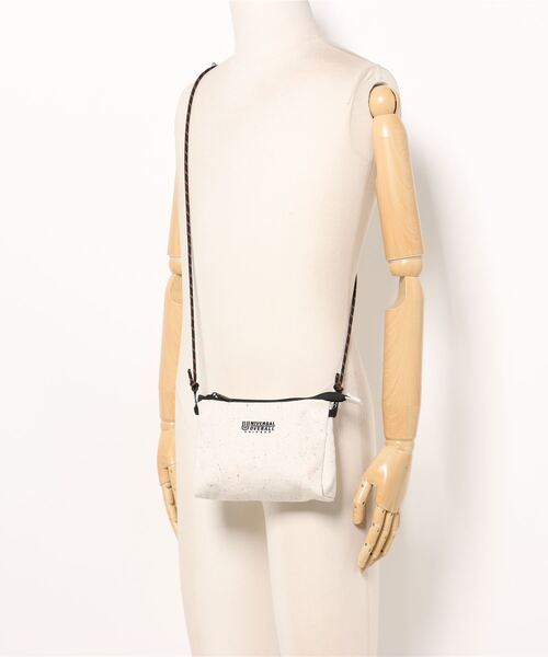 UNIVERSAL OVERALL（ユニバーサルオーバーオール）の「UNIVERSAL OVERALL / UO ネップサコッシュ / UVO-186（ショルダーバッグ・レディース・オレンジ/オフホワイト/グレー/サックスブルー/ブラック・ONESIZE）」の9枚目の写真