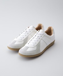 【新品】GERMAN TRAINER レザー　スニーカー　ブラック ブラックオールレザー | ANOTHER LOUNGE
