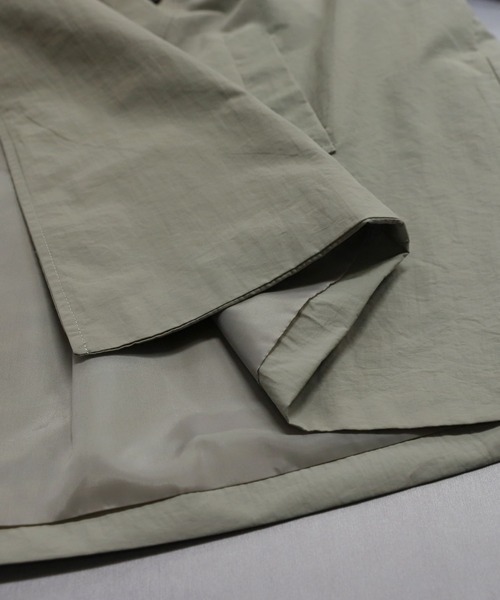 reca（レカ）の「ショート丈トレンチコート（トレンチコート・レディース・アイボリー/グレイッシュベージュ/カーキ・M）」の21枚目の写真