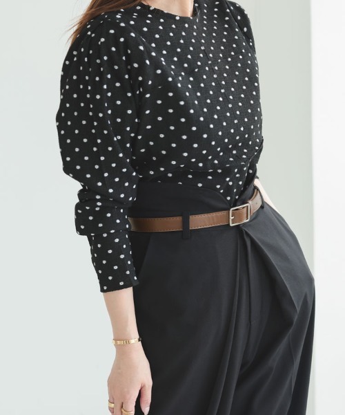 DONOBAN(ドノバン)の「ベーシックベルト(ベルト・レディース・ブラック/ホワイト/ブラウン・F)」の5枚目の写真