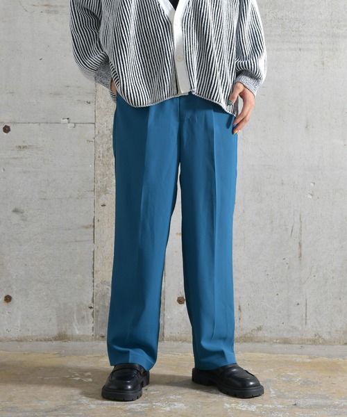 OFTAS(オブタス)の「ワイドテーパードパンツ(その他パンツ・メンズ・ブラック/ブルー/グリーン・MEDIUM/LARGE/X-LARGE)」の2枚目の写真