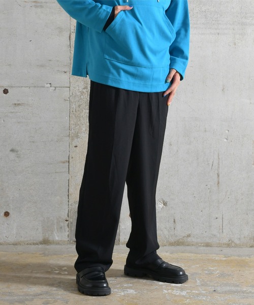OFTAS(オブタス)の「ワイドテーパードパンツ(その他パンツ・メンズ・ブラック/ブルー/グリーン・MEDIUM/LARGE/X-LARGE)」の4枚目の写真