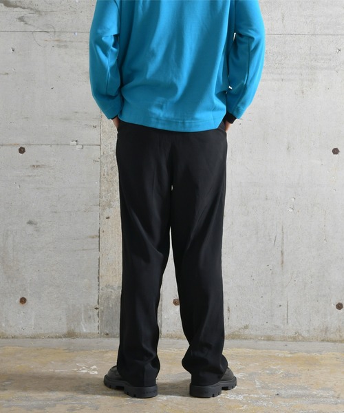 OFTAS(オブタス)の「ワイドテーパードパンツ(その他パンツ・メンズ・ブラック/ブルー/グリーン・MEDIUM/LARGE/X-LARGE)」の5枚目の写真